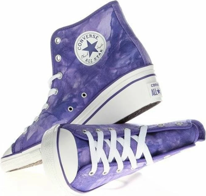 Atlete të larta për femra Converse Chuck Taylor Side W, ngjyrë vjollcë [Madhësia: 40]