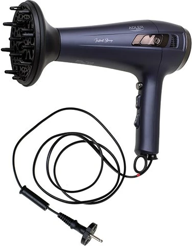 Tharëse flokësh Adler AD 2273, e zezë