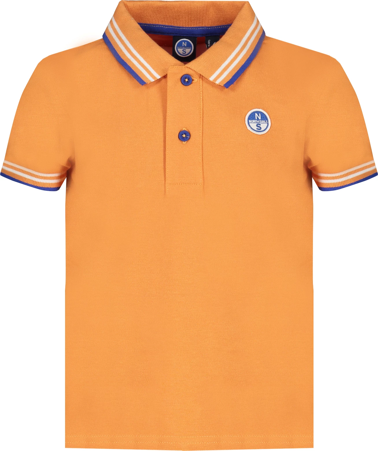Maicë polo për djem NORTH SAILS, portokalli