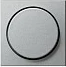 Kapak për dimmer rrotullues GIRA System 55 065026, ngjyrë alumin