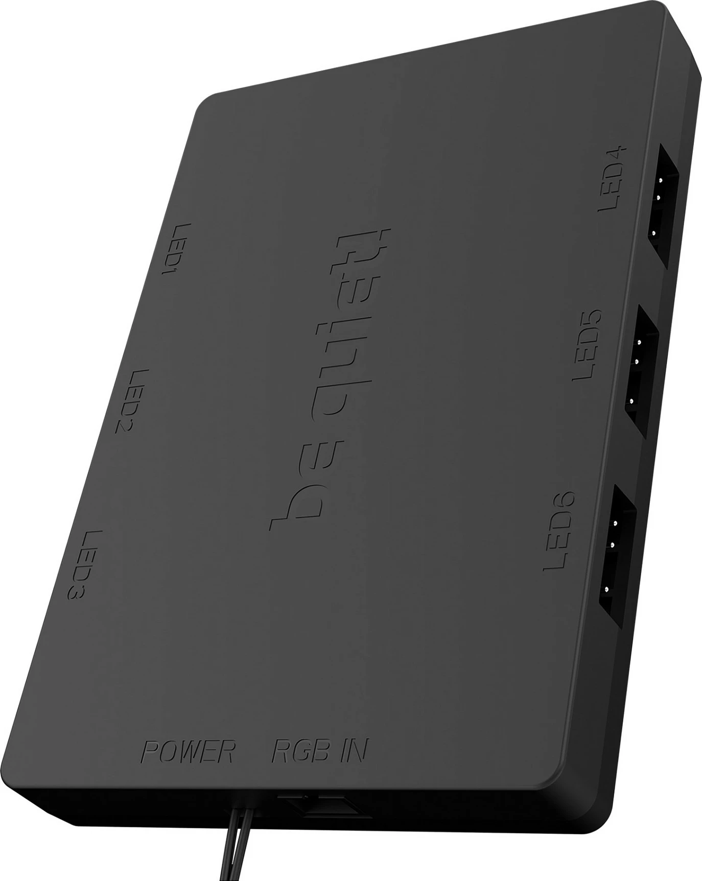 Ventilator kase be quiet! Light Wings 140mm ARGB PWM 3 copë, i zi