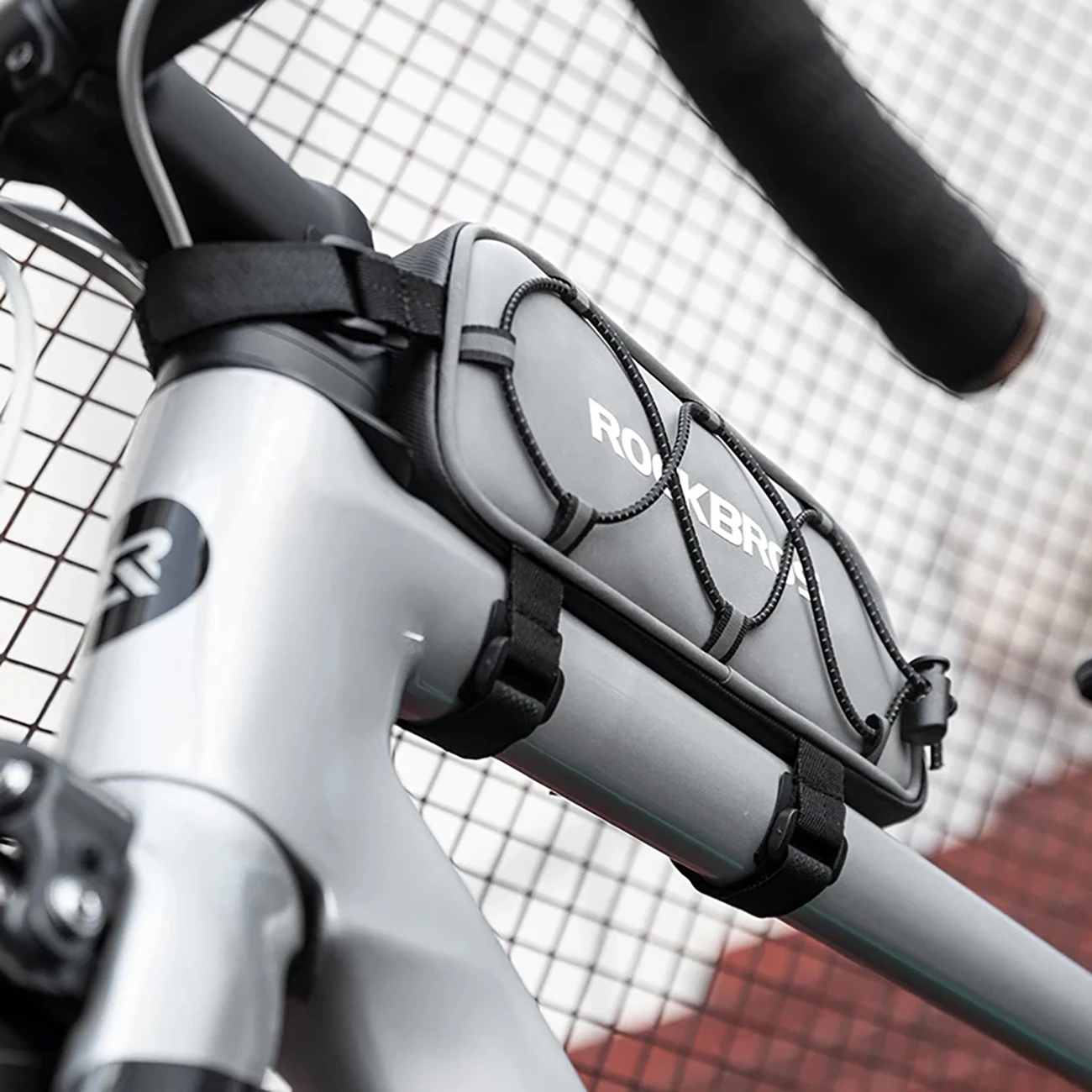 Çantë kornize për biçikletë Rockbros 3012010901, 0.9 l, argjendtë