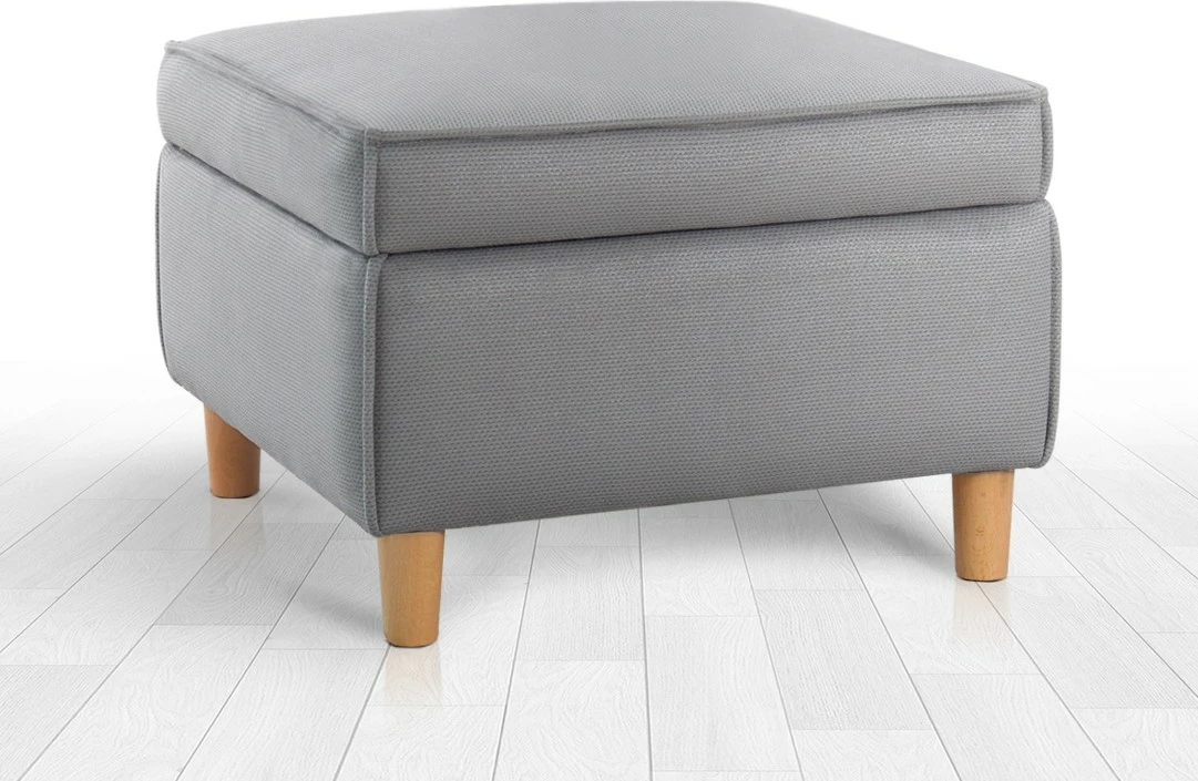 Puf Atelier del Sofa, ngjyrë gri, Roscen