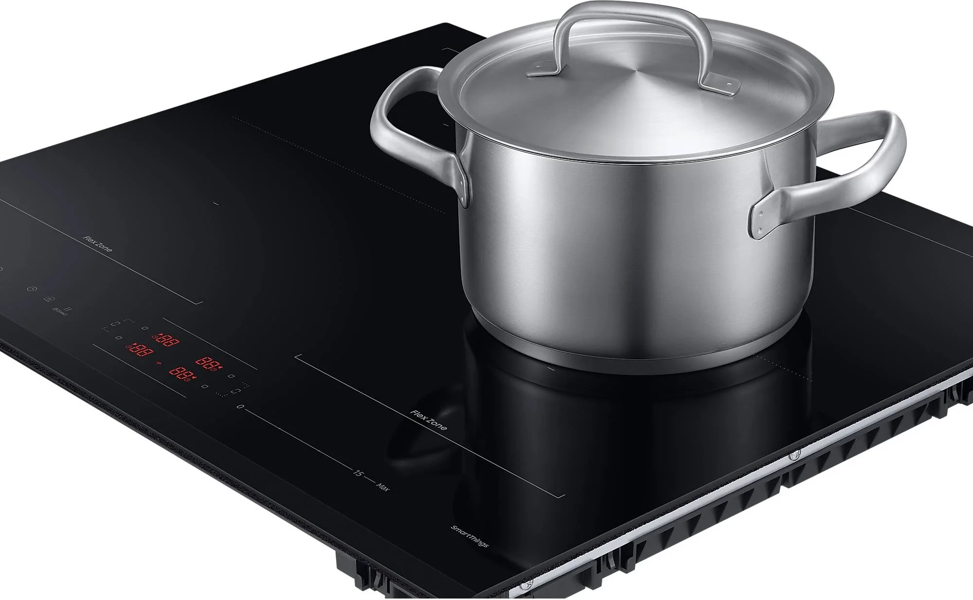 Pllakë gatimi induksion, Samsung, NZ64B5066GK/U2, 7.4 kW, Dual Flex Zone, Wi‑Fi, e zezë