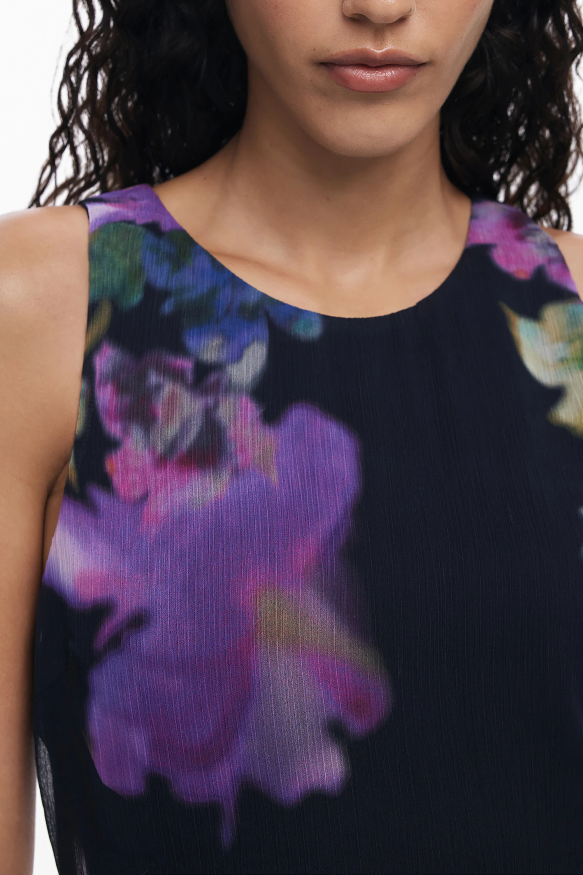 Fustan i shkurtër DESIGUAL NALA femra, i zi