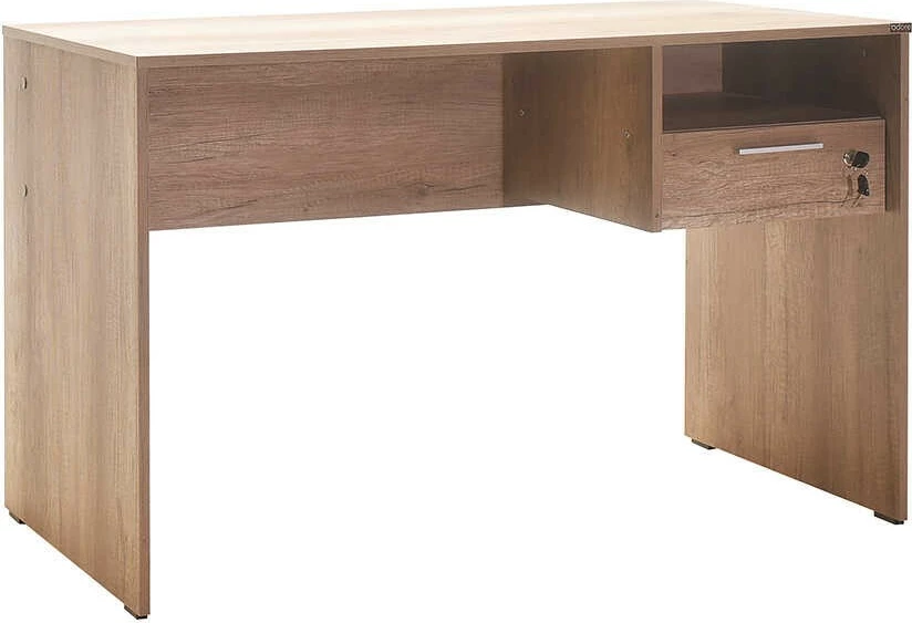 Tavolinë studimi Hanah Home, Cms-510-Tt-1, ngjyrë arrë e çelët
