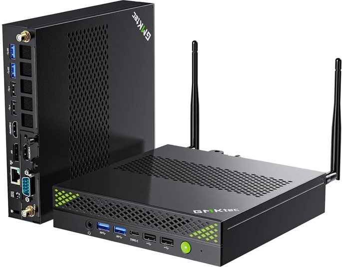 Kasë mini PC GMKtec K10, Intel Core i9-13900HK, 32GB RAM, 1TB SSD, Windows 11 Pro, e zezë