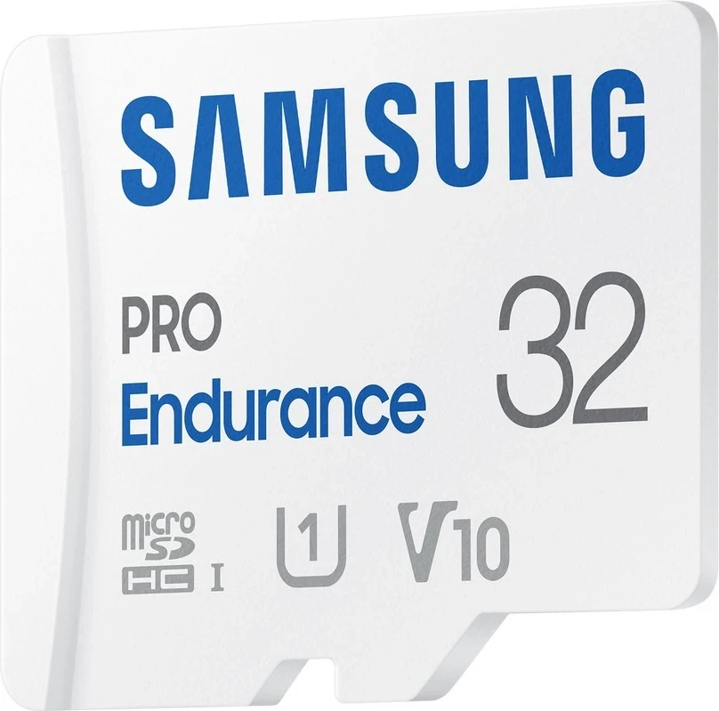Kartë memorie Samsung PRO Endurance microSDHC 32GB, versioni 2022