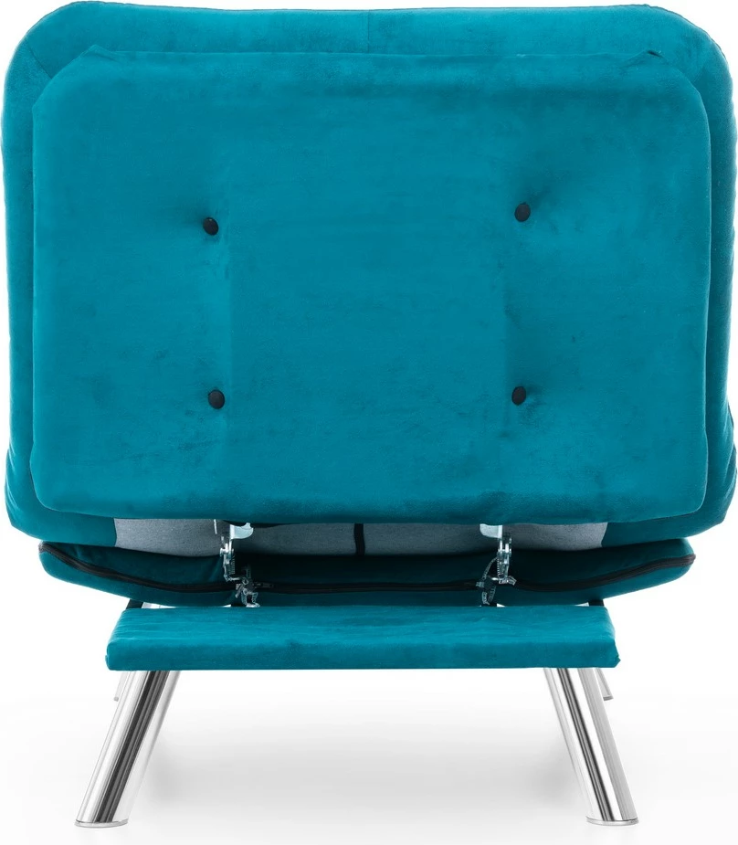 Karrige një vendëshe Atelier del Sofa, Misa Solo, ngjyrë jeshile petrol