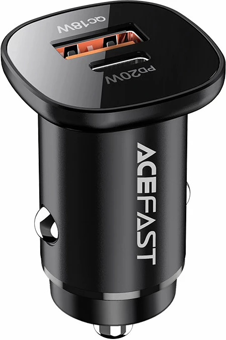Karikues makine, Acefast, B1, 38W, USB-C + USB, PD 20W, QC 3.0, PPS, 2 porta, i zi
