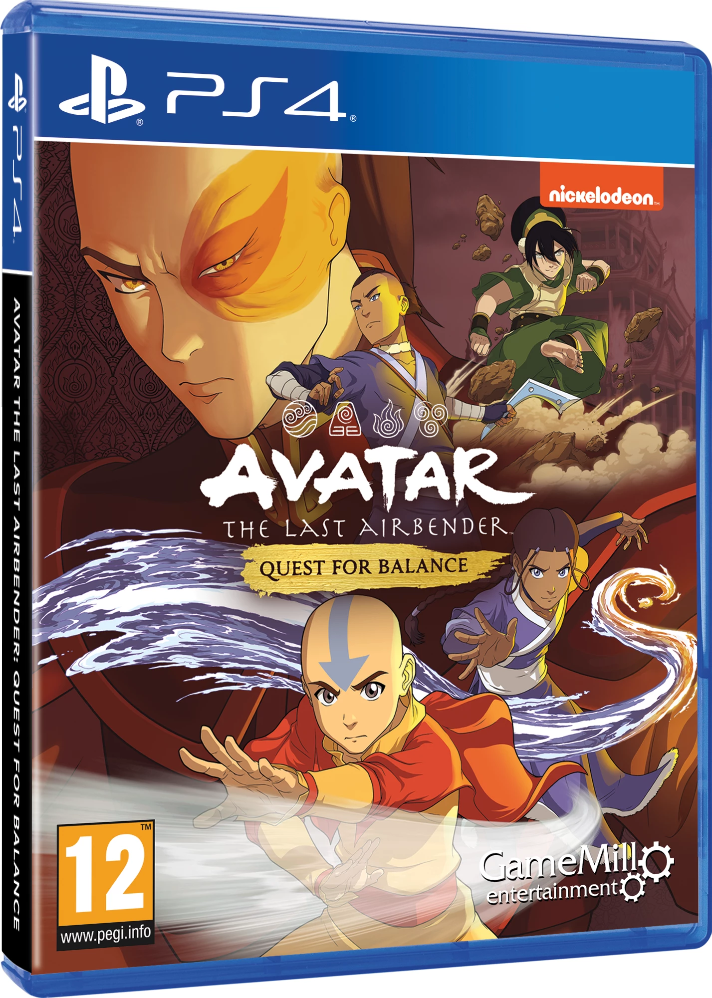 Lojë PS4 GameMill Entertainment Avatar The Last Airbender: Quest For Balance