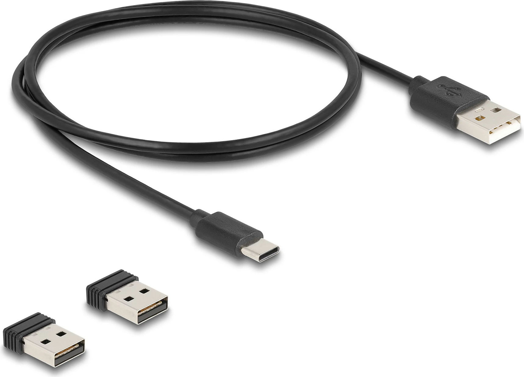 Skener barkodi unazë DeLOCK Ring, 1D/2D, Bluetooth 4.1/2.4 GHz, 2 copë, dok karikimi, zi/verdhë