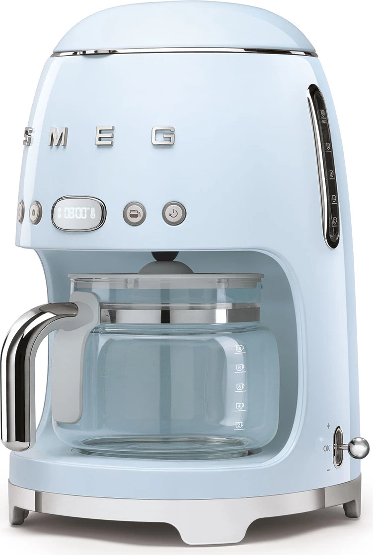 Aparat kafeje me filtër Smeg 50's Style DCF02PBEU 1.4 L 1050 W, blu