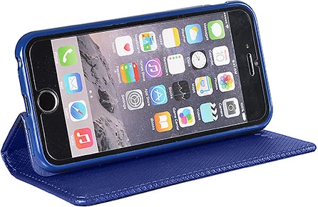 Mbështjellës HAVANA Magnetic Flip për Samsung Galaxy A3 2017 A320, me magnet, me hapësirë për kartelë, blu