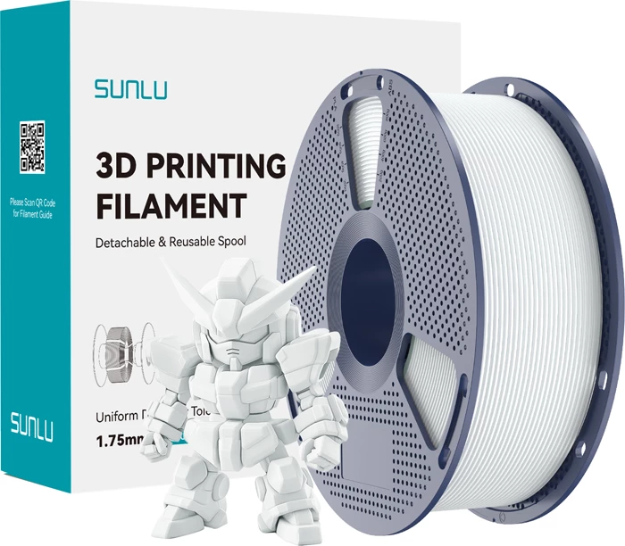 Filament 3D Sunlu PLA+ 2.0 Cer, 1.75 mm, ±0.02 mm, Ceramic