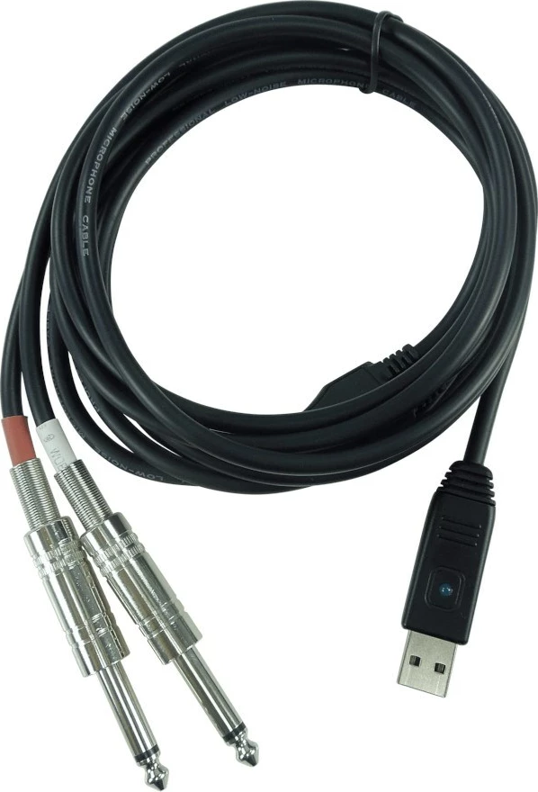 Kabllo audio interface Behringer Line 2 USB, 2 m, e zezë