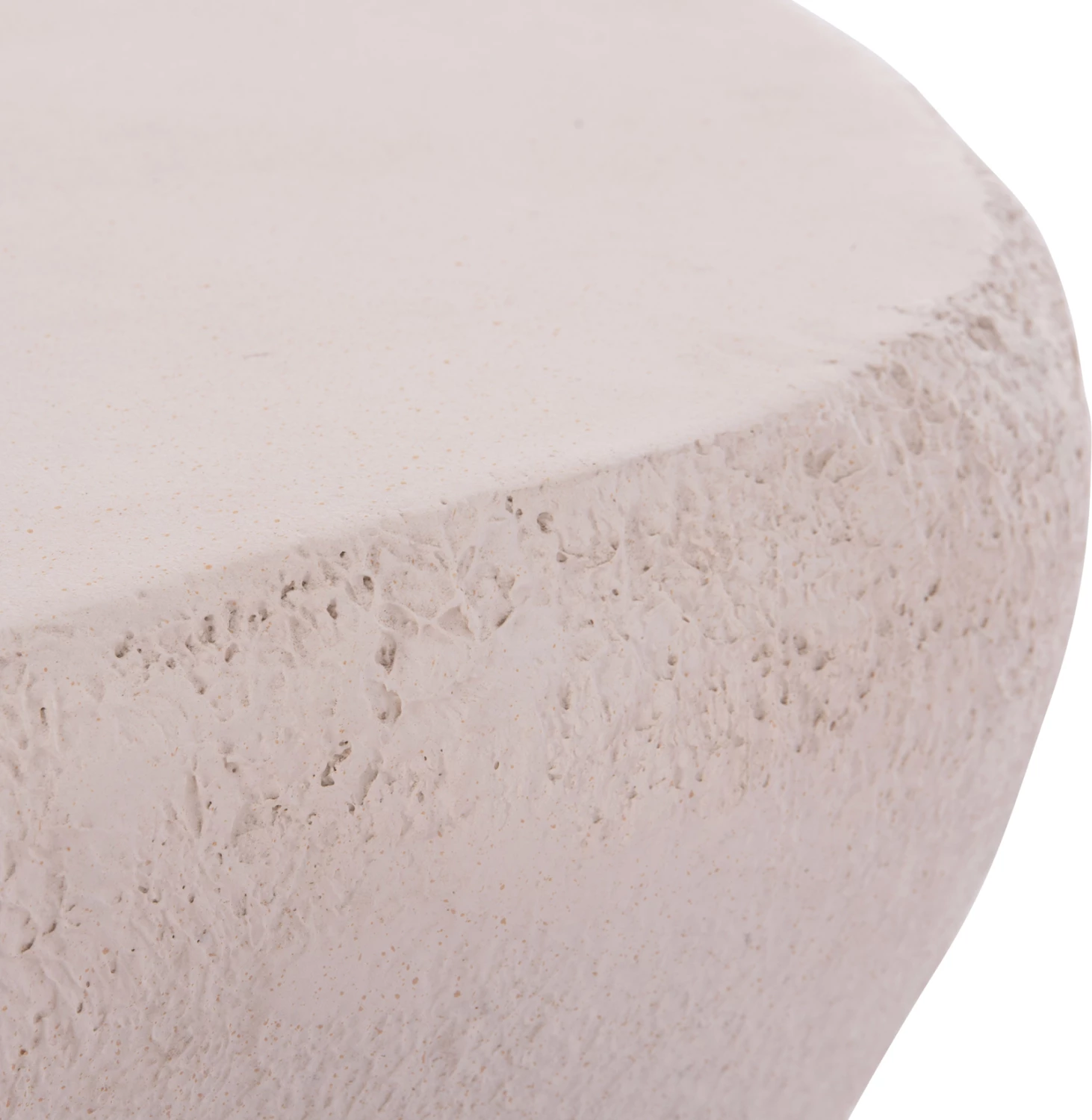 Tavolinë kafeje GERSON, fibër-cement, e bardhë, FH18151.02S, 104x72x40cm