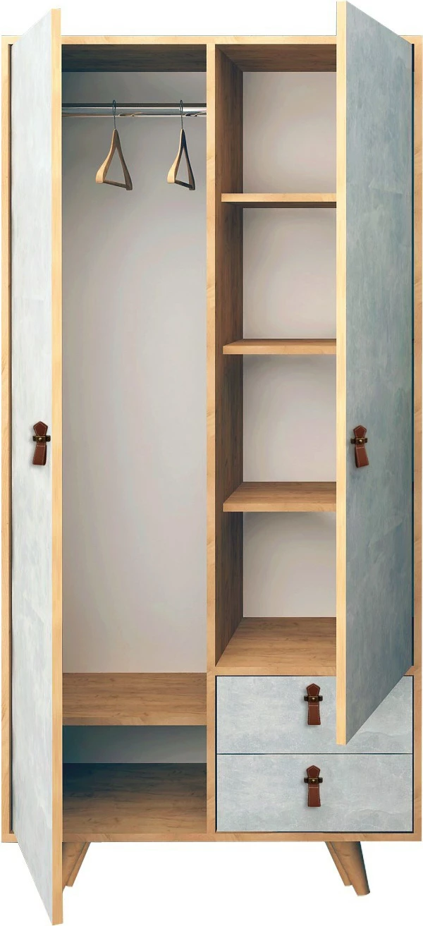 Dollap Hanah Home, Suwon, ngjyrë lis dhe gri