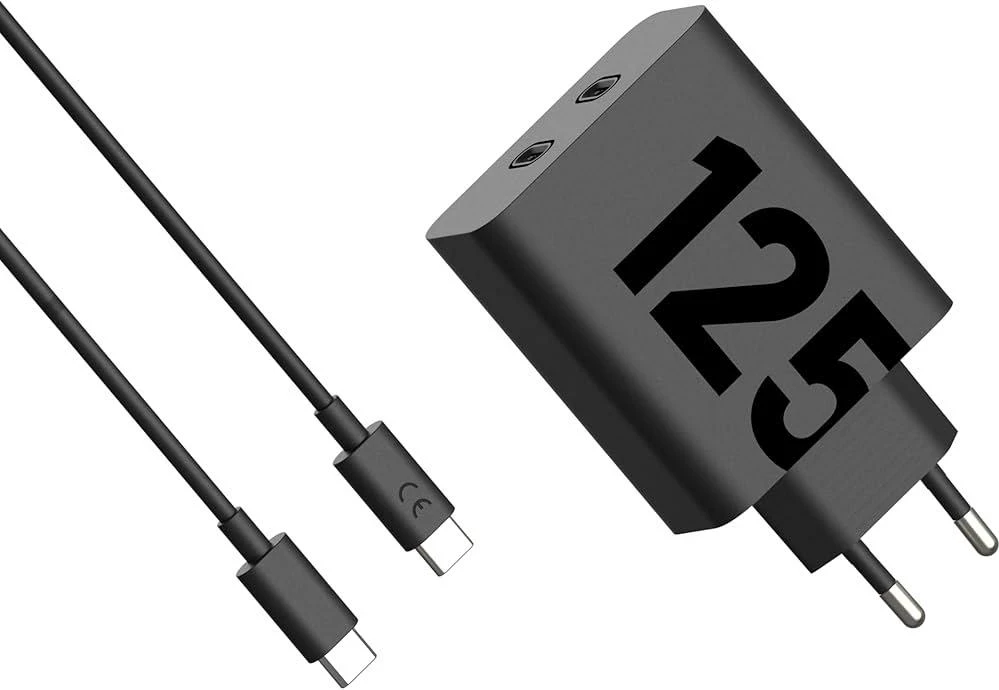 Karikues Motorola Turbo Power 125W Duo Charger, i zi