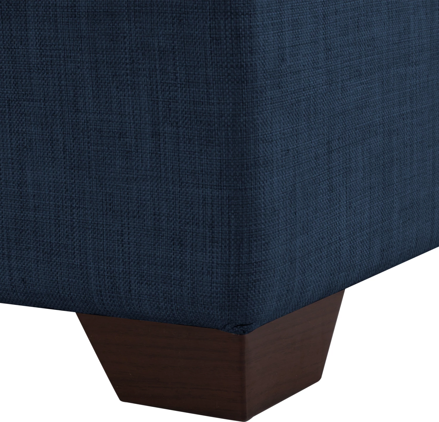 Divan qoshe me shtrat GHUFRAN FH3244.07, i kthyeshëm me hapësirë magazinimi, pëlhurë blu, 200x133x77 cm