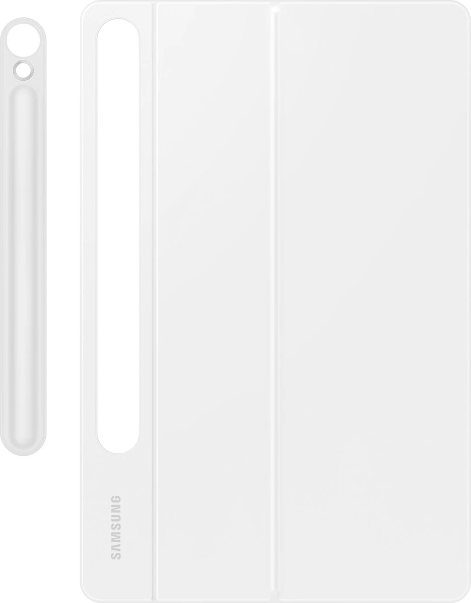Mbështjellës tastierë Samsung EF-DX725, QWERTZ, Touchpad, Galaxy Tab S9, Galaxy Tab S9 FE, Bardhë