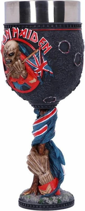Krigël koleksionuese NEMESIS NOW Iron Maiden The Trooper me insert inox të heqshëm