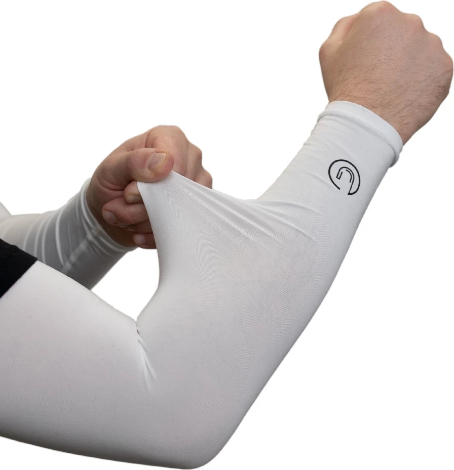 Mëngë kompresioni për krah UVI Arm Sleeve Large, e bardhë