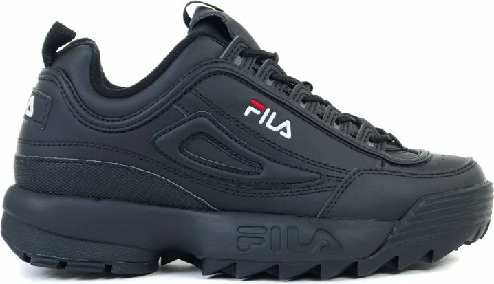 Atlete për femra Fila Disruptor Low, të zeza [Madhësia: 39]
