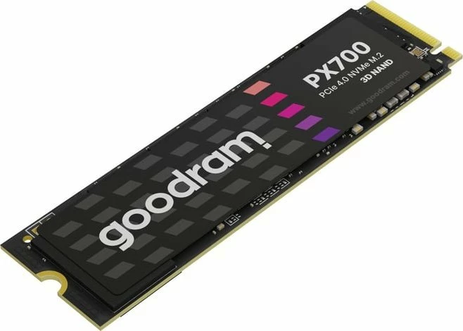 SSD GoodRam PX700 SSDPR-PX700-02T-80 2TB M.2 2280 PCIe 4.0 x4 NVMe me heatsink