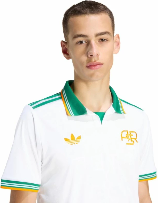 Fanellë futbolli për meshkuj adidas AS Roma 25/26, e bardhë