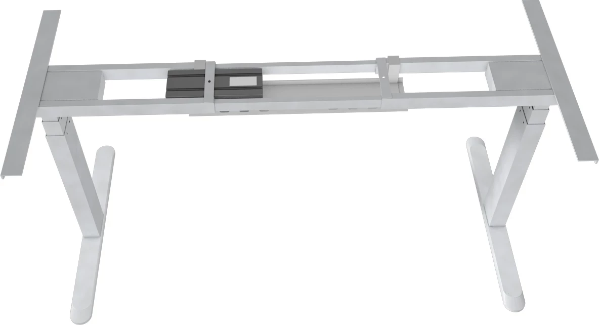 Kornizë tavoline elektrike ngritëse UVI Desk Standard UVID1WH, 62–128 cm, 100–170 cm, e bardhë