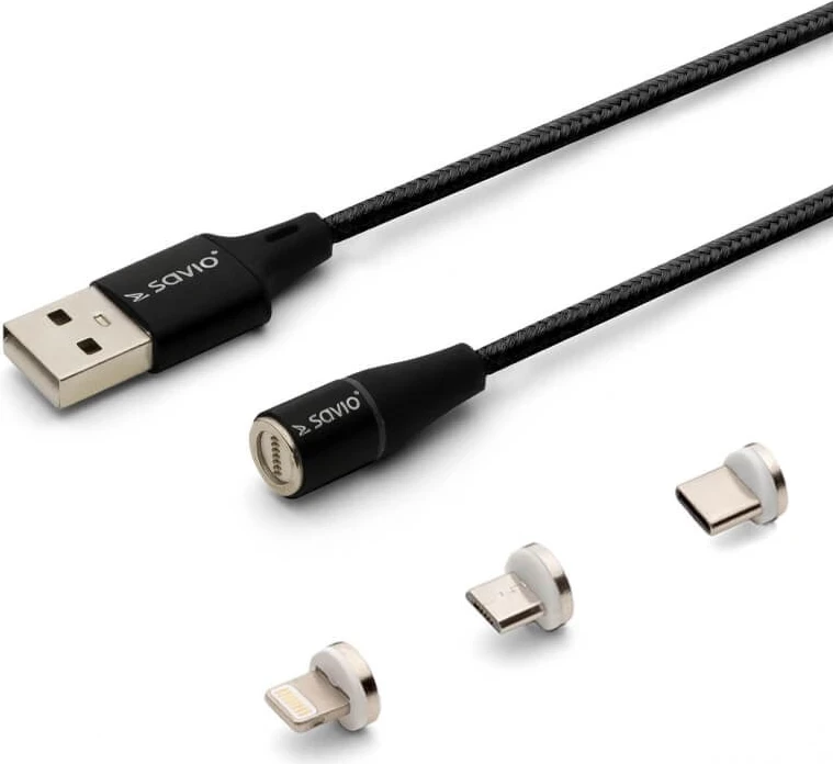 Kabel Savio CL-155, USB 2.0, 2 m, i zi