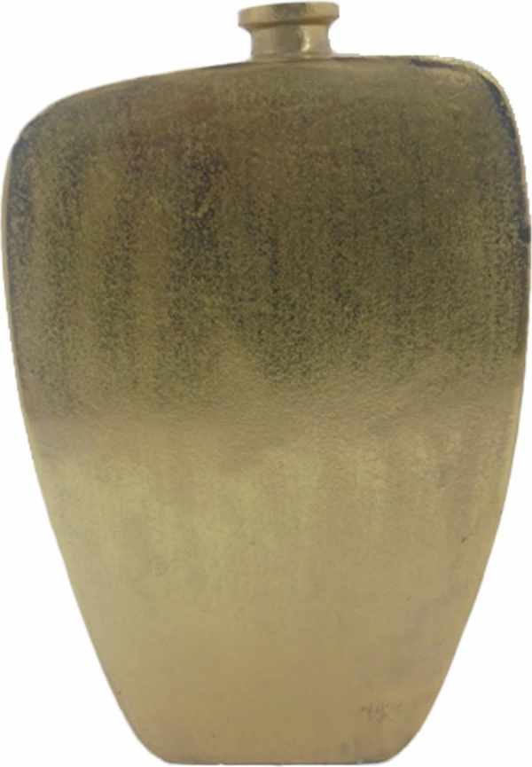 Vazo Oden, alumin, ngjyrë ari, 25x7x42cm