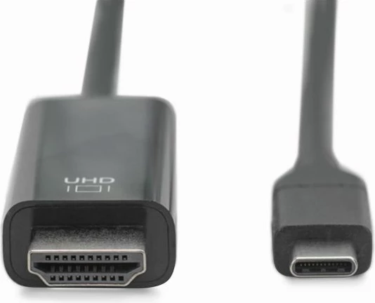 Kabëll USB-C/HDMI DIGITUS 3.1 4K60Hz 5m, i zi