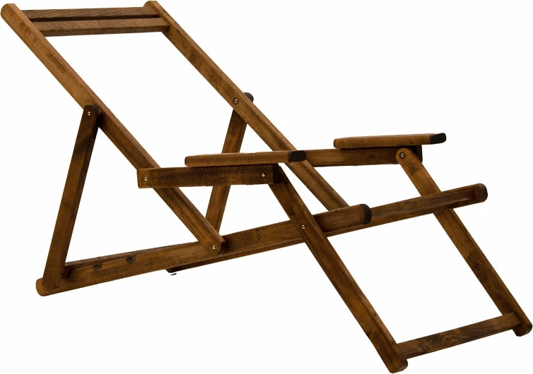 Shezlong Retto dru ahu ngjyrë arre