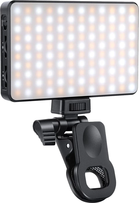 Dritë LED me klips për selfie Neewer BL120B, e zezë