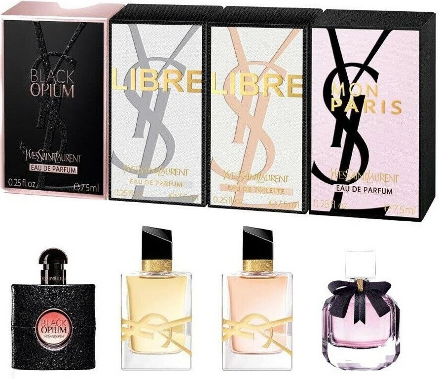 Set Mini Yves Saint Laurent, 4 x7,5 ml