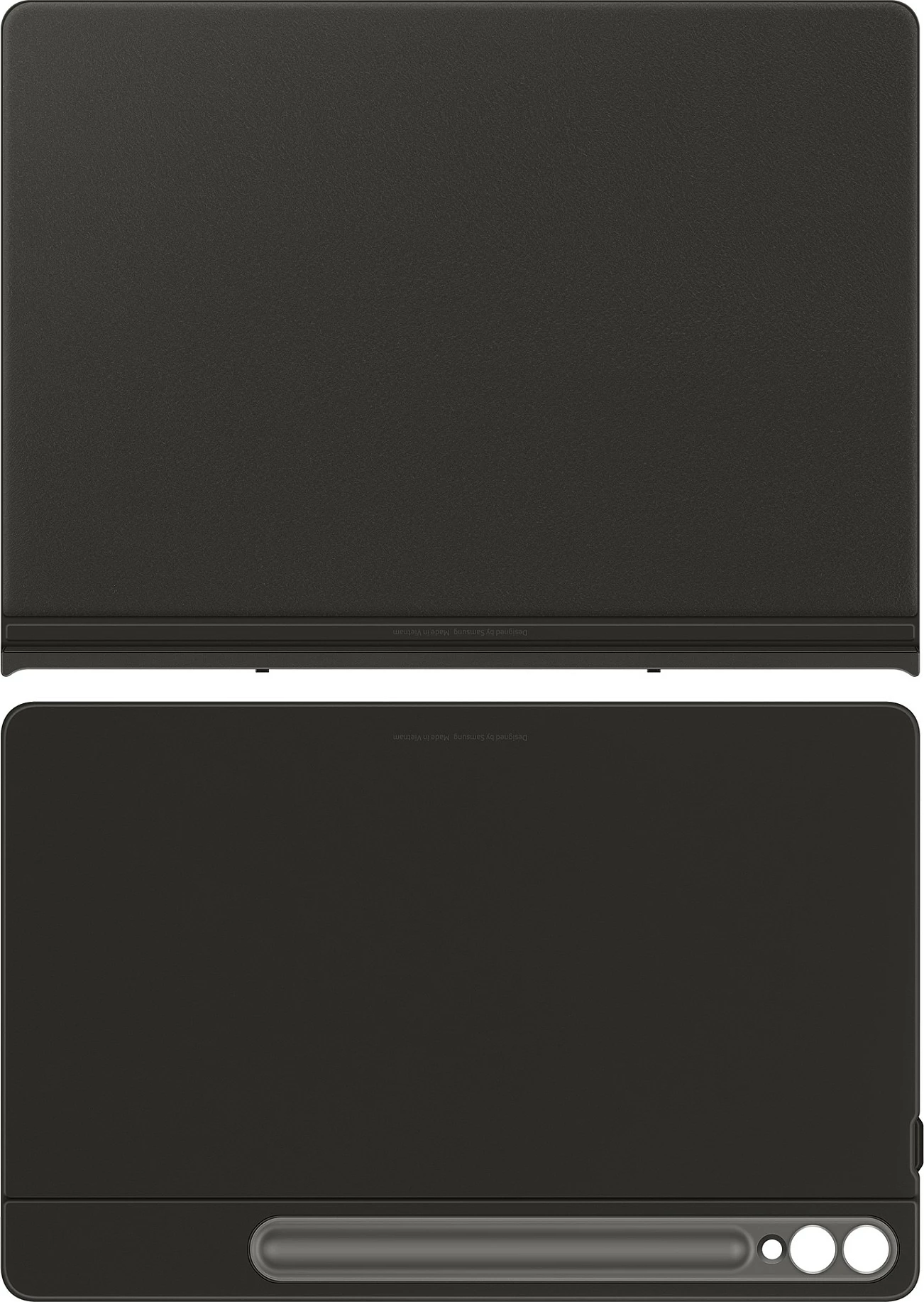 Mbështjellës Samsung Smart Book Cover për Galaxy Tab S10+ / S9+ / S9 FE+ i zi