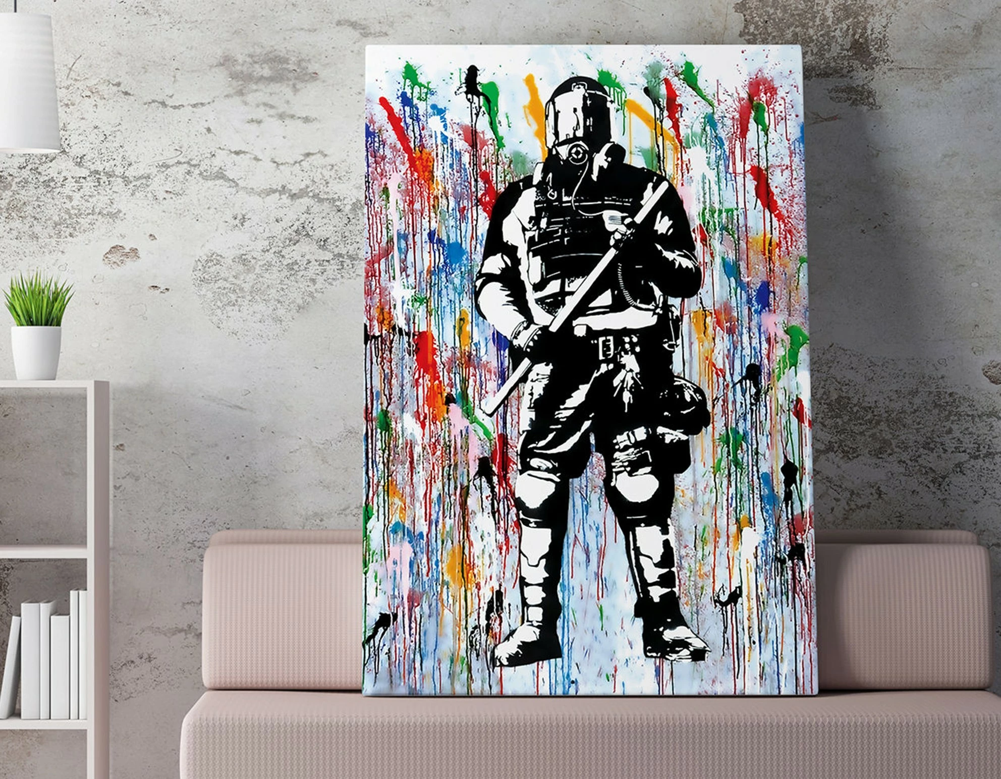 Pikturë dekorative në kanavacë Wallity, WY131, 70x100cm