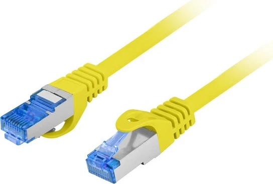 Kabllo rrjeti LANBERG, Cat.6A S/FTP, 15m, e verdhë