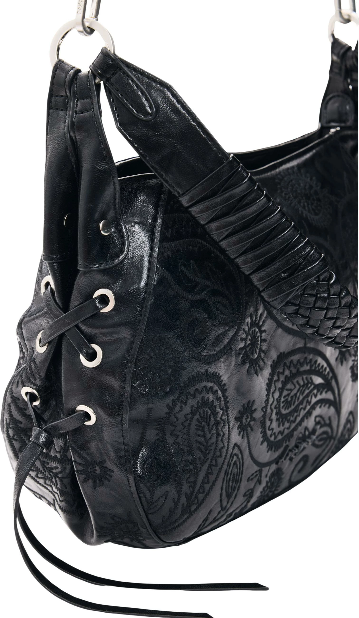 Çantë krahu Desigual BAG_SIROCO QUINCY për femra, e zezë