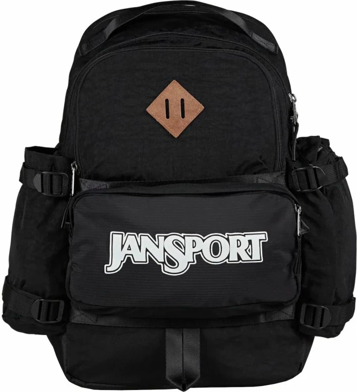 Çantë shpine JanSport unisex, e zezë
