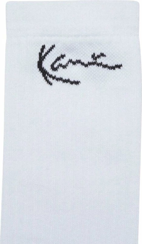 Çorape Karl Kani Signature Long 6-pack, të bardha
