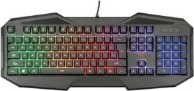 Tastierë Trust GXT830-RW Gamin, e zezë