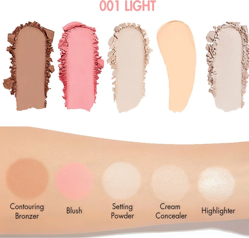 Pupa Never Without Palette - 001 Light