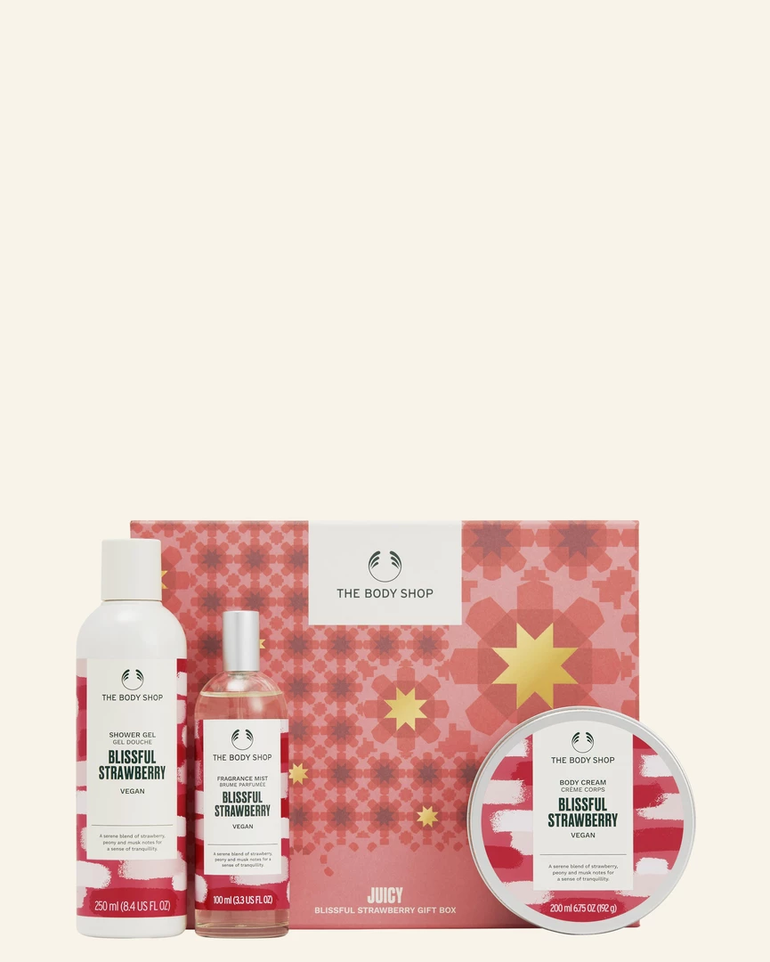 Set Dhuratë Juicy Blissful Strawberry 1 Copë
