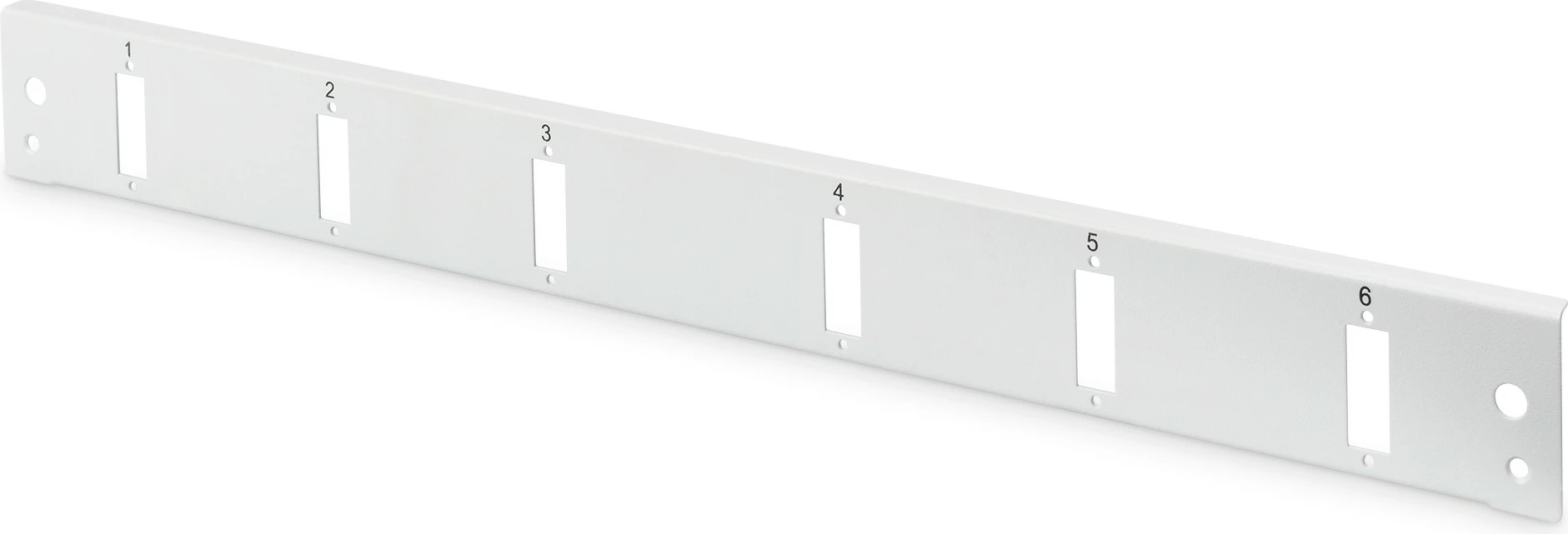 Panel frontal Digitus LWL Spleißbox 1U 6xSC DX, gri