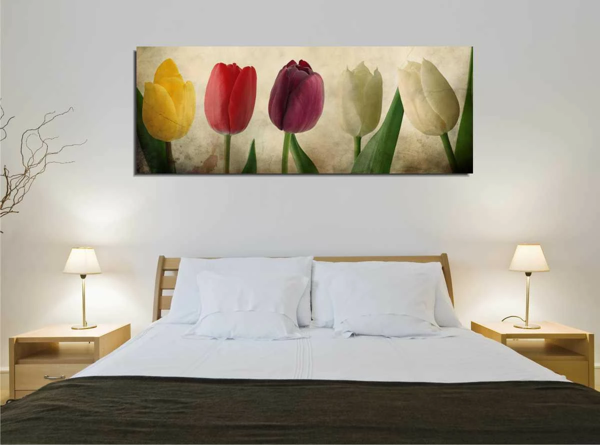 Pikturë dekorative në kanavacë, Wallity PC147, shumëngjyrëshe, 30x80cm