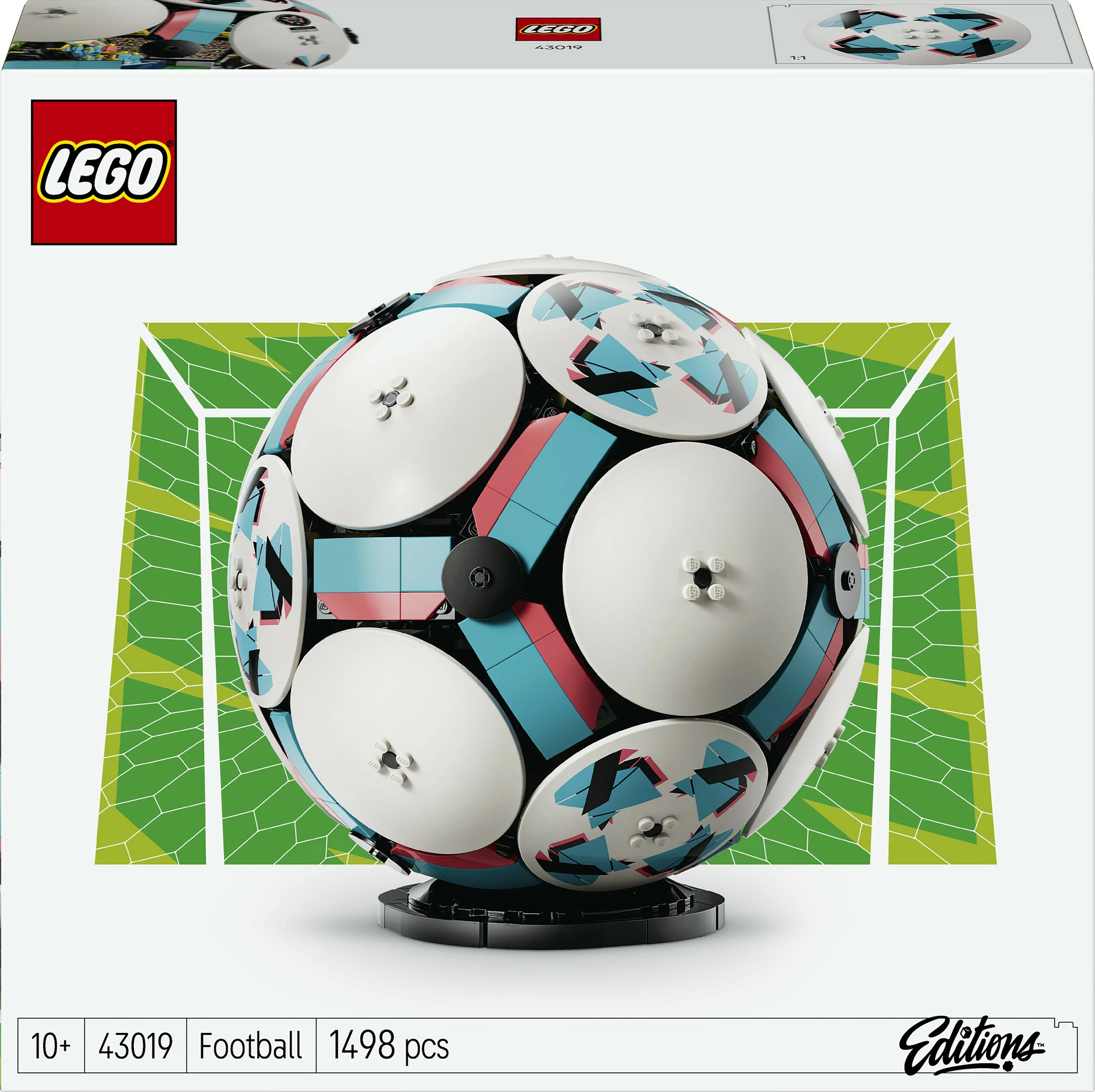 Set ndërtimi LEGO Football 43019, 1498 pjesë, multikolor