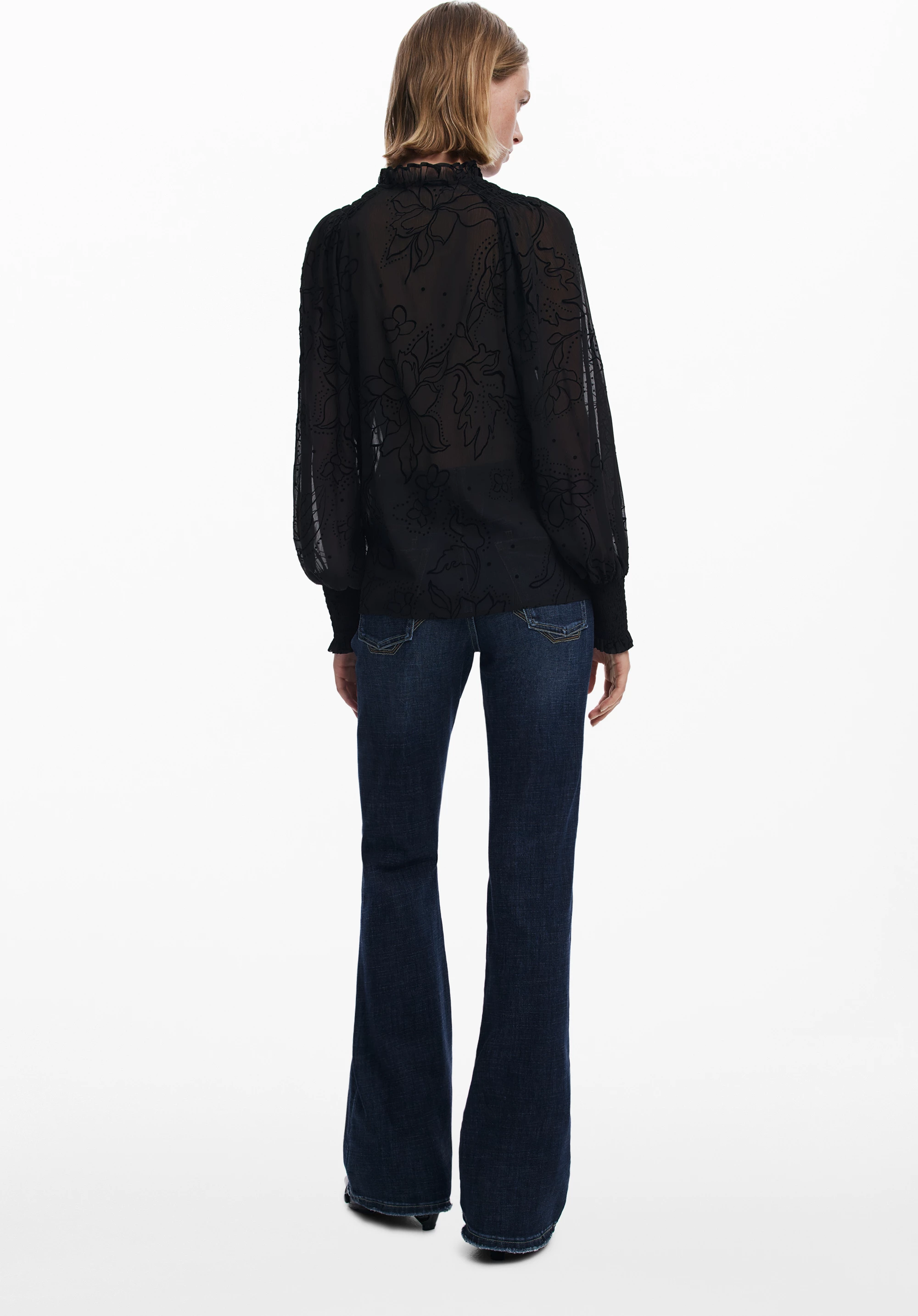 Bluzë Desigual femra, e zezë